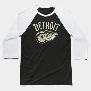 Detroit Wings-City Baseball T-Shirt